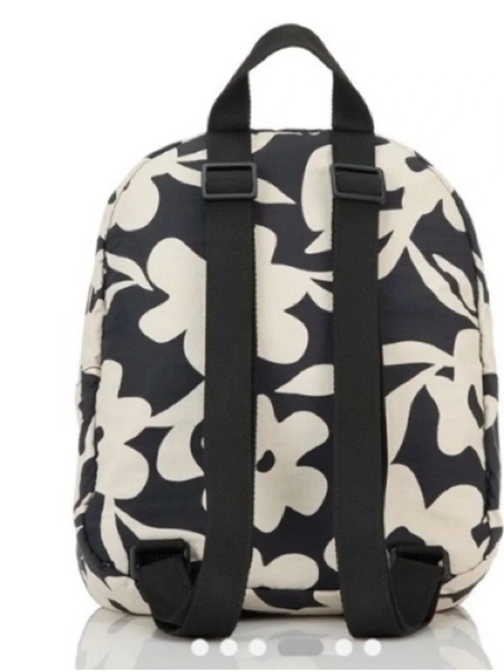 ALOHA Collection Navy and White Floral Mini Backpack